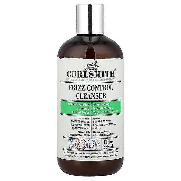 Curlsmith, Frizz Control Cleanser, All Curl Types, 12 fl oz (355 ml)