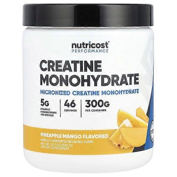 Nutricost, Creatine Monohydrate, Pineapple Mango , 10.7 oz (300 g)