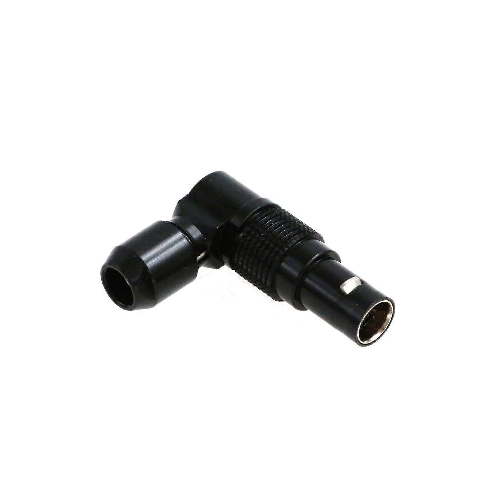 0B Metal Aviation Connector Male Plug PushPull 4Pin Black For Teradek Tilta ARRI Auto Power Signal Socket
