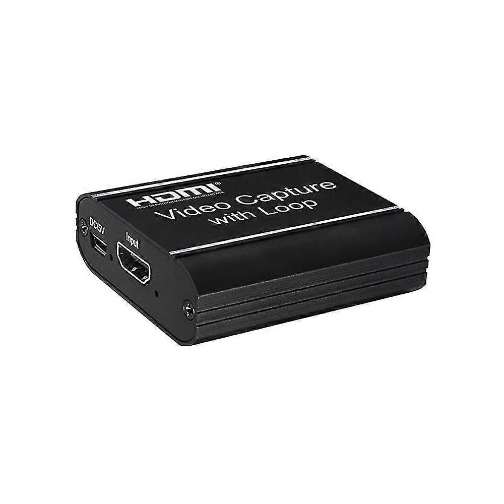 25-26 Video Capture Card with Loop-out USB 3.0 Capture Card Live Streaming Video Converter 4K Input