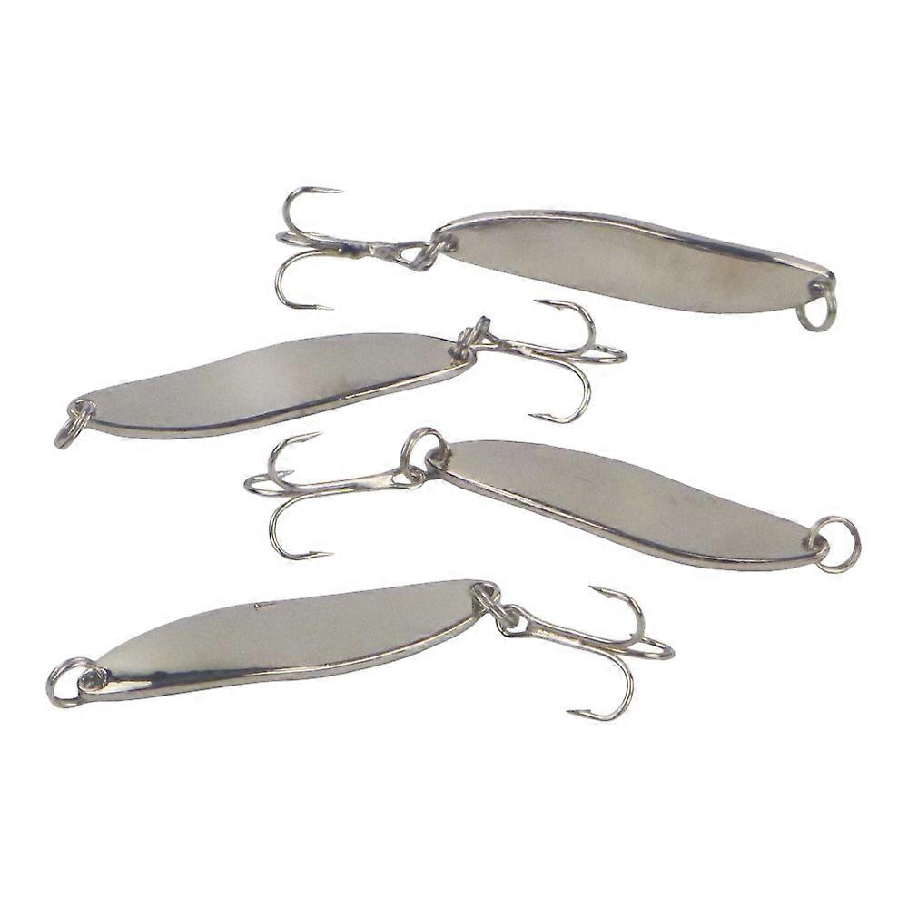 Finesse Chrome Kaster Spoon 7 Grams 4 Pack Baits & Lures