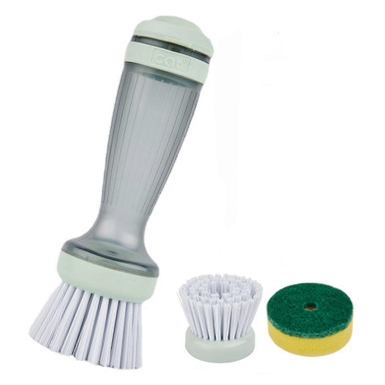 Kitchen Cleaning Brush With Soap Dispenser Multipurpose Dish Washing Brush