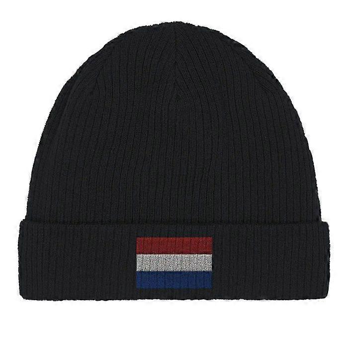 Netherlands Flag Cap in Black