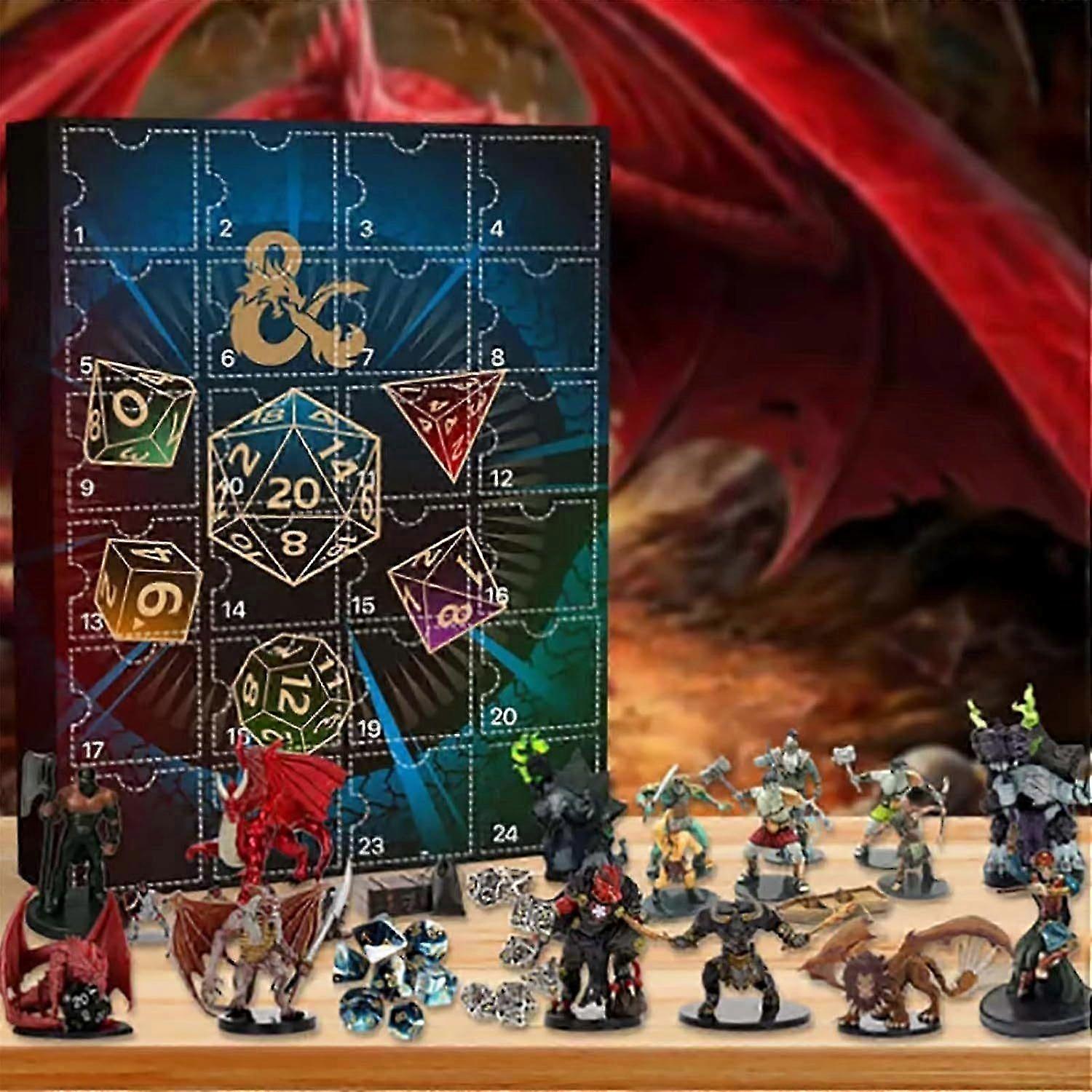 Christmas Dnd Advent Calendar Dungeons And Dragons Advent Calendar -CN