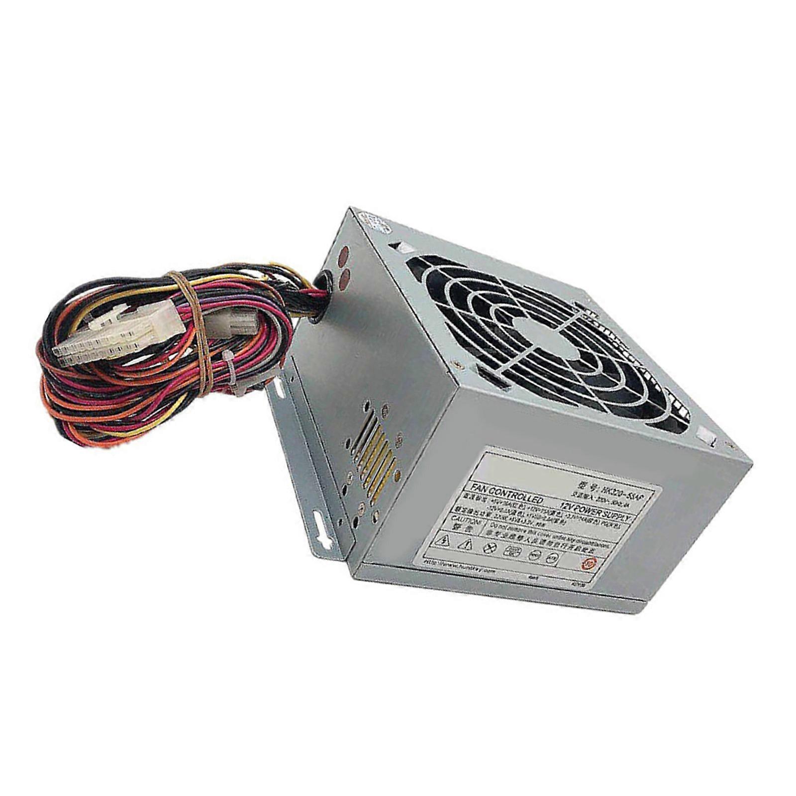 Efficient Power Supply 160W 200W 220W 250W 300W 350W For Multiple Systems Built Quiet Fan Cooling Multicolor