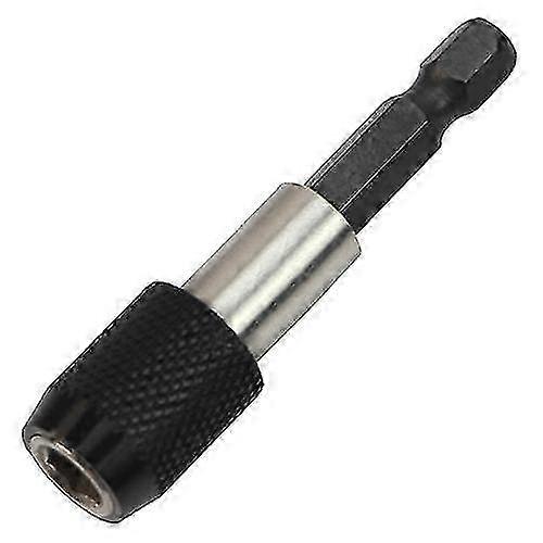 Quick Release Magnetic Hex Shank Screwdriver Bit Drill Holder for 3 x 1/4 Inch Bits