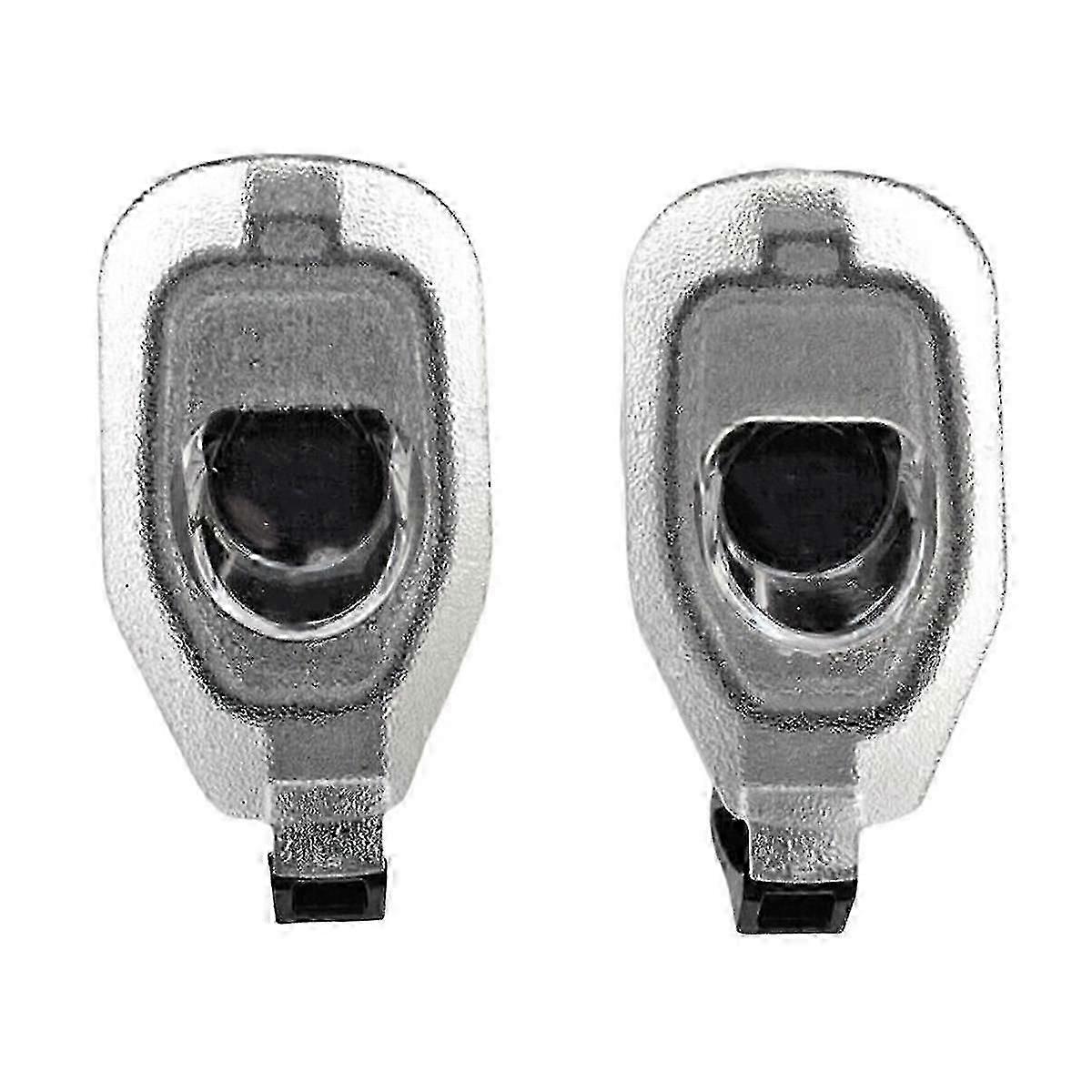 For 2015-2017 Pair Left Right View Mirror Bottom Puddle Lamp Light Clear FR3Z-13B375-C FR3Z-13B374-