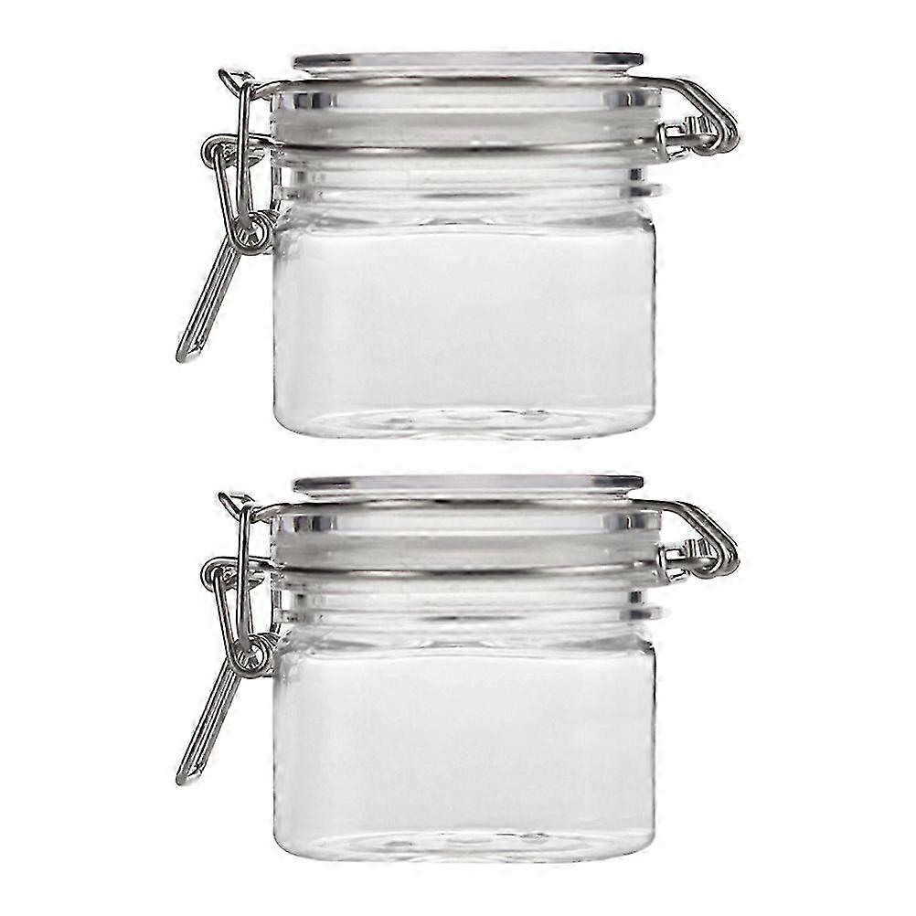 Honey Jar, 2Pcs Transparent Sealed Multifunctional Storage Bottles