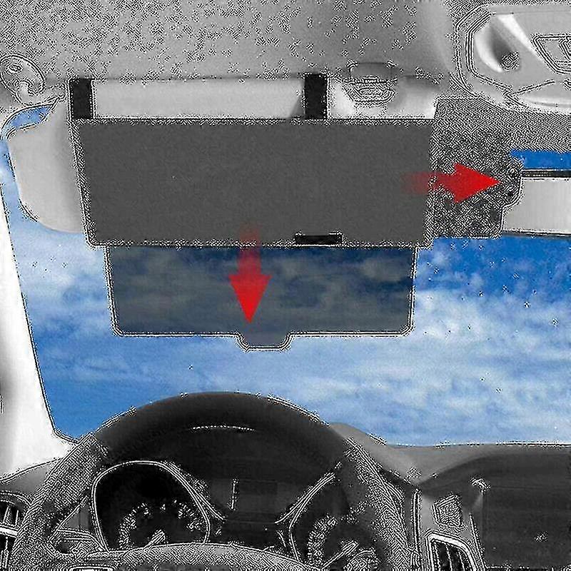 Magnetic Car Sun Visor Shield for Easy Installation and Removal