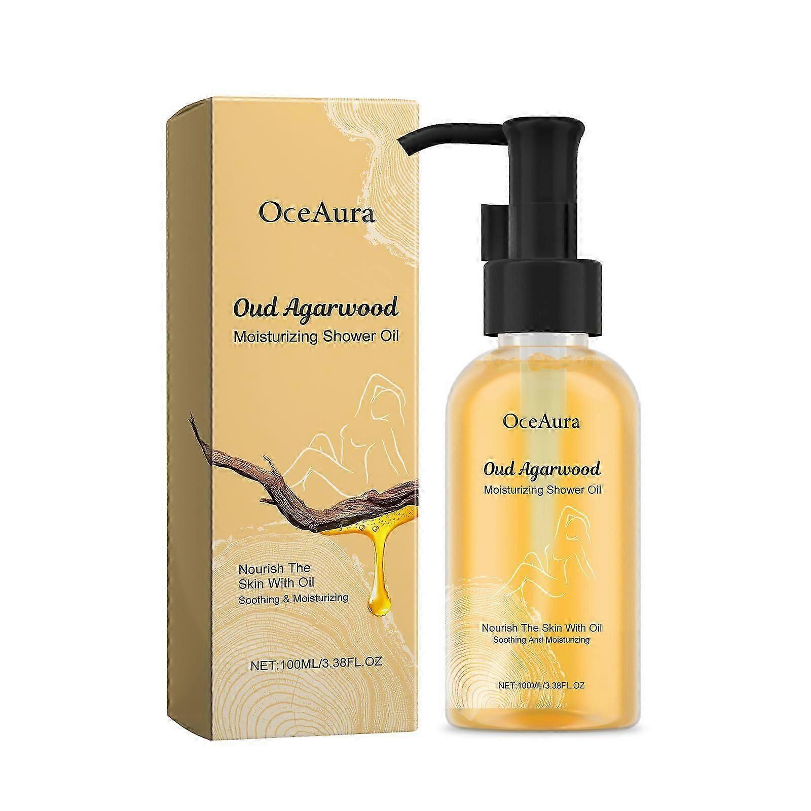 ebony agarwood moisturizing bath oil