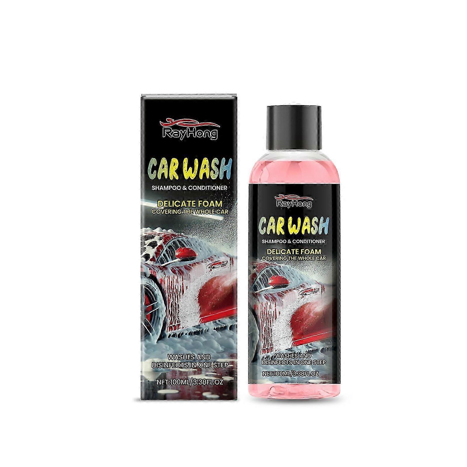 Car Cleaning Fluid - 100ml Decontamination Solution for Daily Car Maintenance  Shine