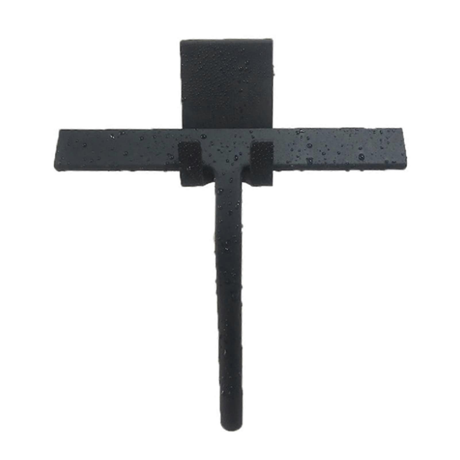 Silicone Shower Squeegee Wipers Streak With Hook For Shower Doors And Car Windows Low Temperature Use (S)