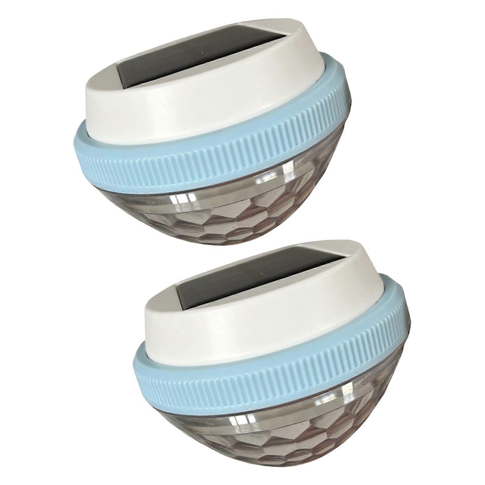 Solar Floating Pool Light Night Projection Underwater Glowing Lamp LED Waterproof Pool Light for Swimming Pool Multicolor