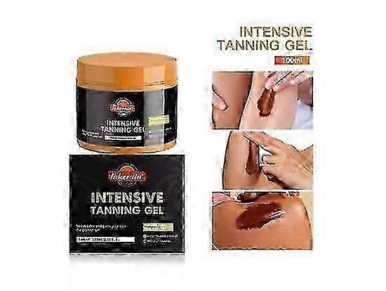 25-26 Intensive Tanning Gel 100 ml Accelerated TanningTan Accelerator with Carotene extract,Sunbed Tanning Accelerator