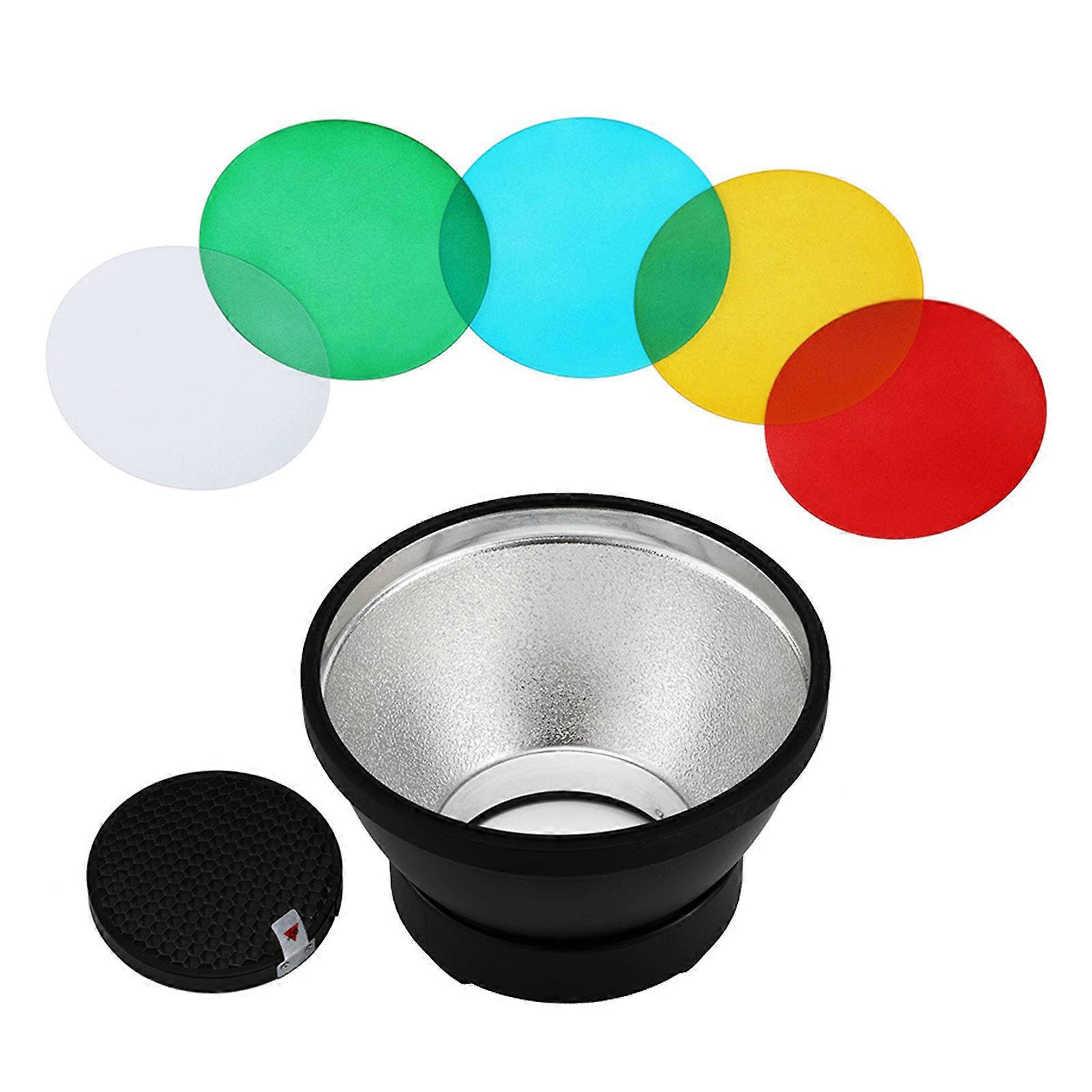 MultiScene ADR14 Standard Reflector For AD300Pro Flash Accessory For Soft Lighting Effect In Various Photography Setting Multicolor