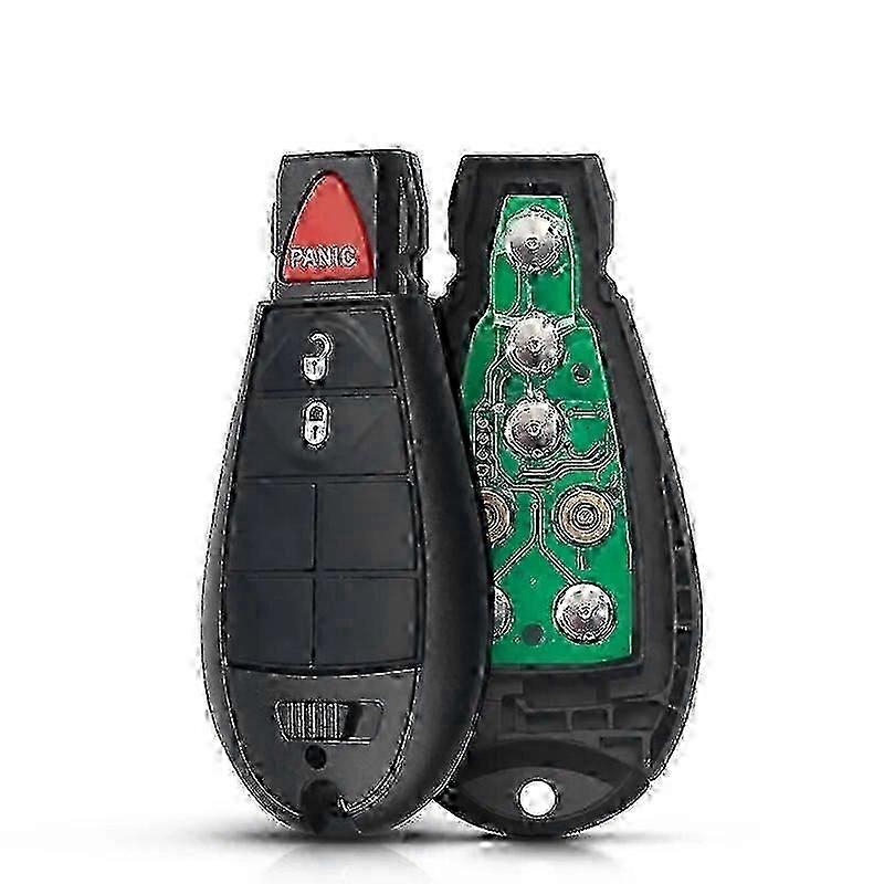 Smart Key Fob for Vehicles Compatible with Jeep Grand Cherokee Models from 2008 to 2013, M3N5WY783X IYZ-C01C, 433Mhz Uncut Key Blanks