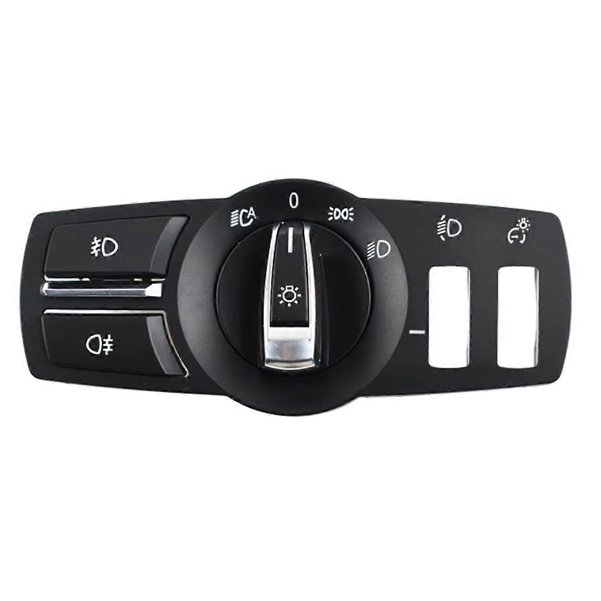 4Pcs Headlight Control Switch Panel Cover for 5 7 Series F10 F11 F18 F01 F02 F04 5GT F07 X3 F25 X4 F