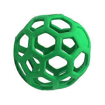Hundepuzzle Spielzeug Abgabe Ball Kauspielzeug für Hunde Förderung der Futtersuche Behandeln Verteilen Ball Spielzeug Grün