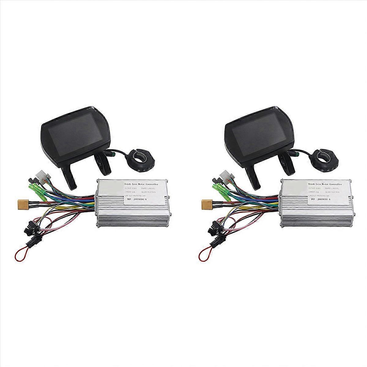 2X Electric Scooter 48V 21A Smart Brushless Controller+LCD Display 5Pin Dashboard for G2 PRO Electri