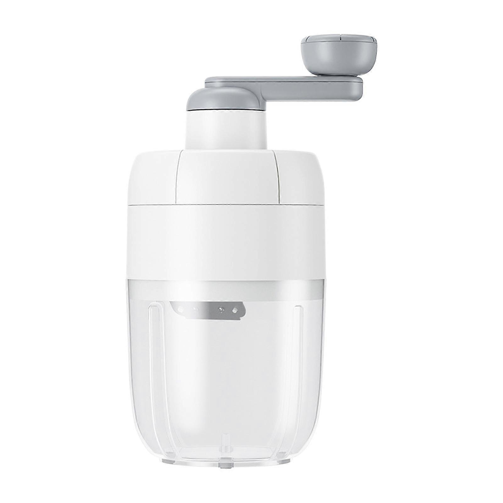 Hand-Cranked Ice Maker & Crusher, Multi-Function Manual Ice Shaver for Household Kitchen, DIY Shaved Ice Maker – Compatible with Home Use