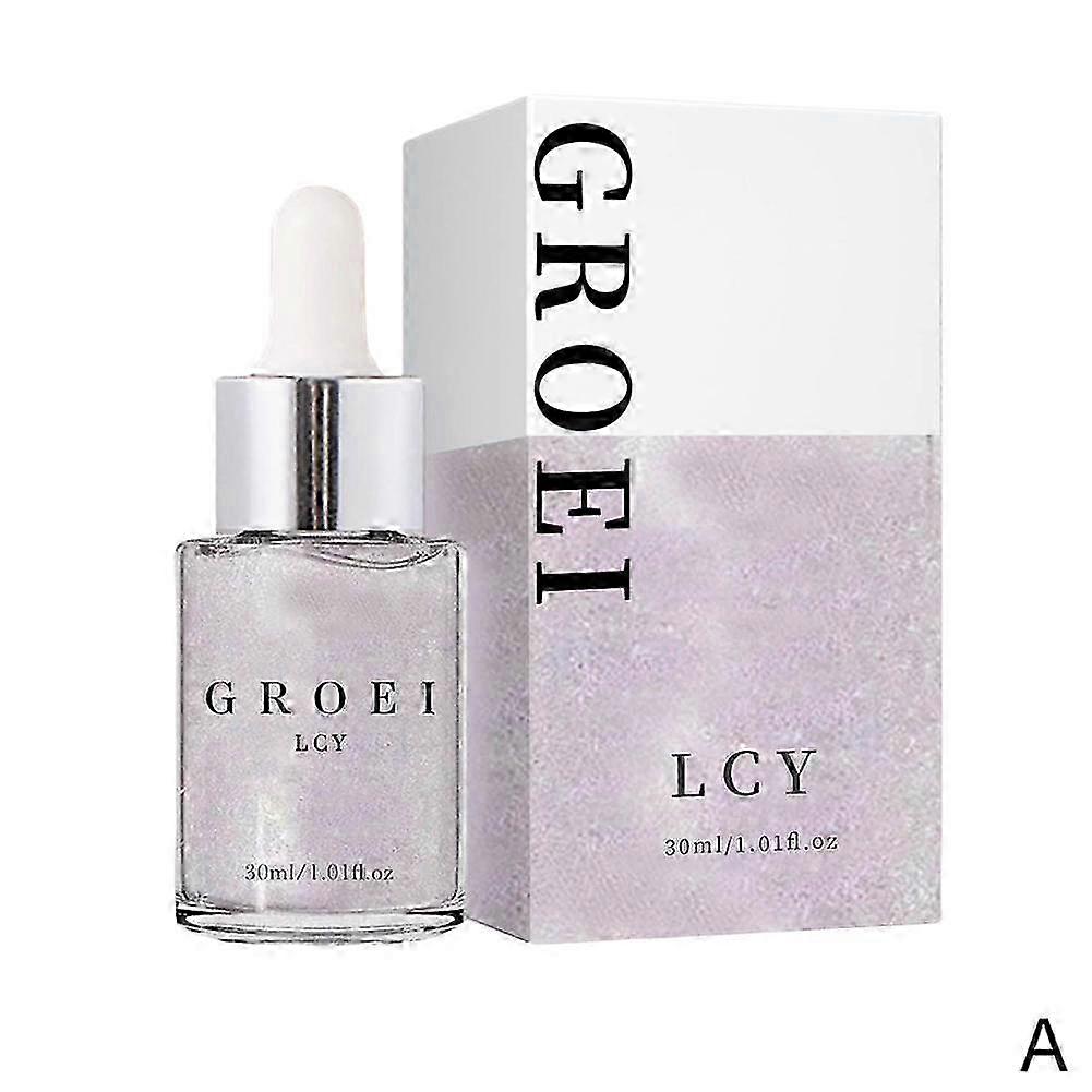 Face Highlighter Cream Liquid Small Bulb Shape Glitter Shimmer Face Brighten