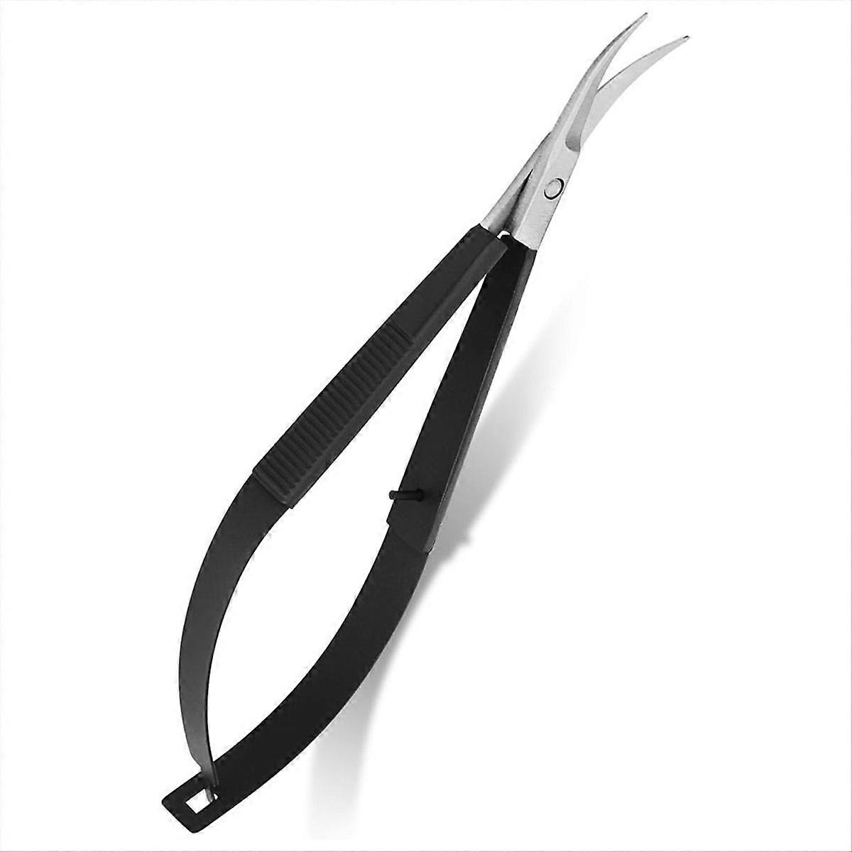 4.7inch Ergonomic Curved Spring Brow Shaping Scissors