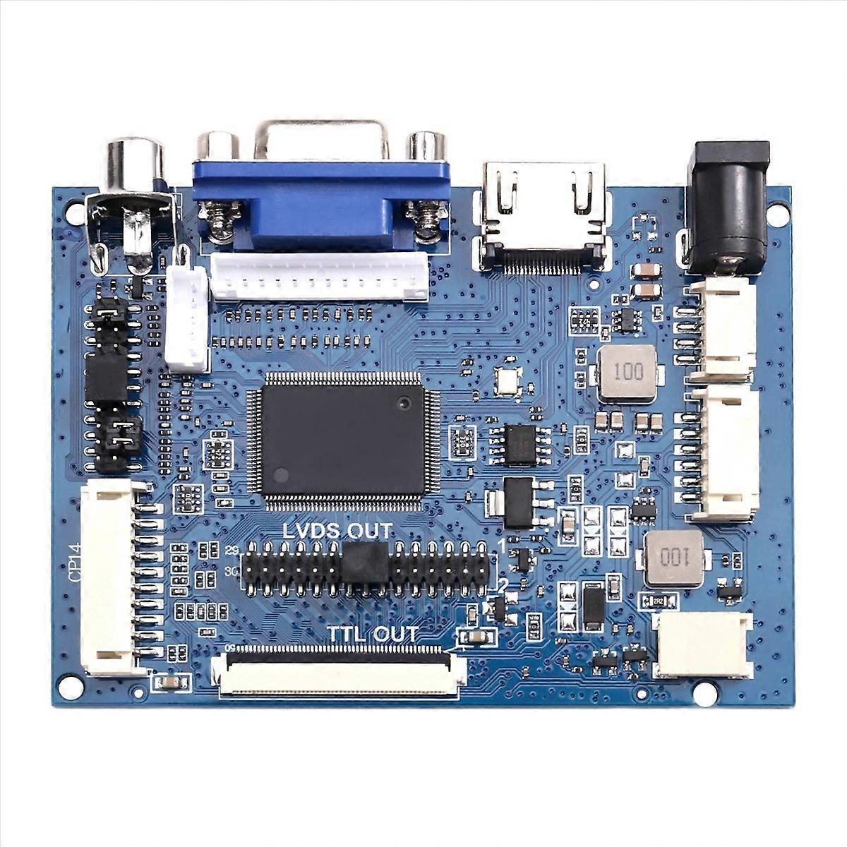 PCB800099 LCD Screen Car GPS Display LCD Driver Board VGA AV to TTL