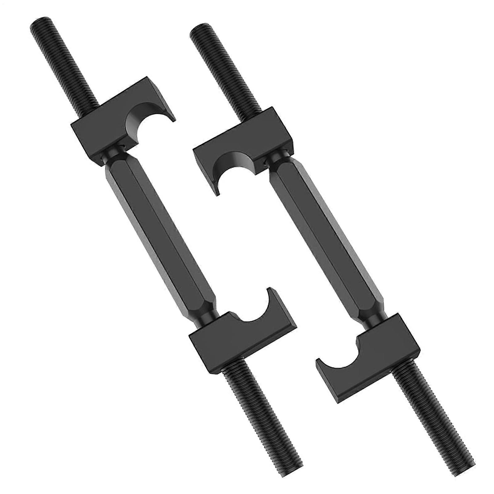 Spring Compressor Tool Heavy Duty Strut Coil Kit with Adjustable Safety Hooks and Stable UShape Groove