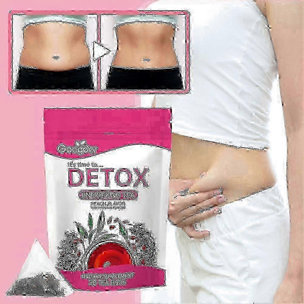 Doos met 28 stuks afslankthee - Voor effectieve vetvermindering en lichaamstransformatie