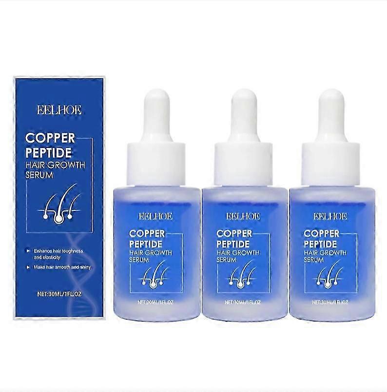 1-5x Advanced Copper Peptide Hair Regrowth Formula GHK-CU & AHK-CU, Copper  Peptide Hair Growth Serum for Women and Men | Fruugo UK