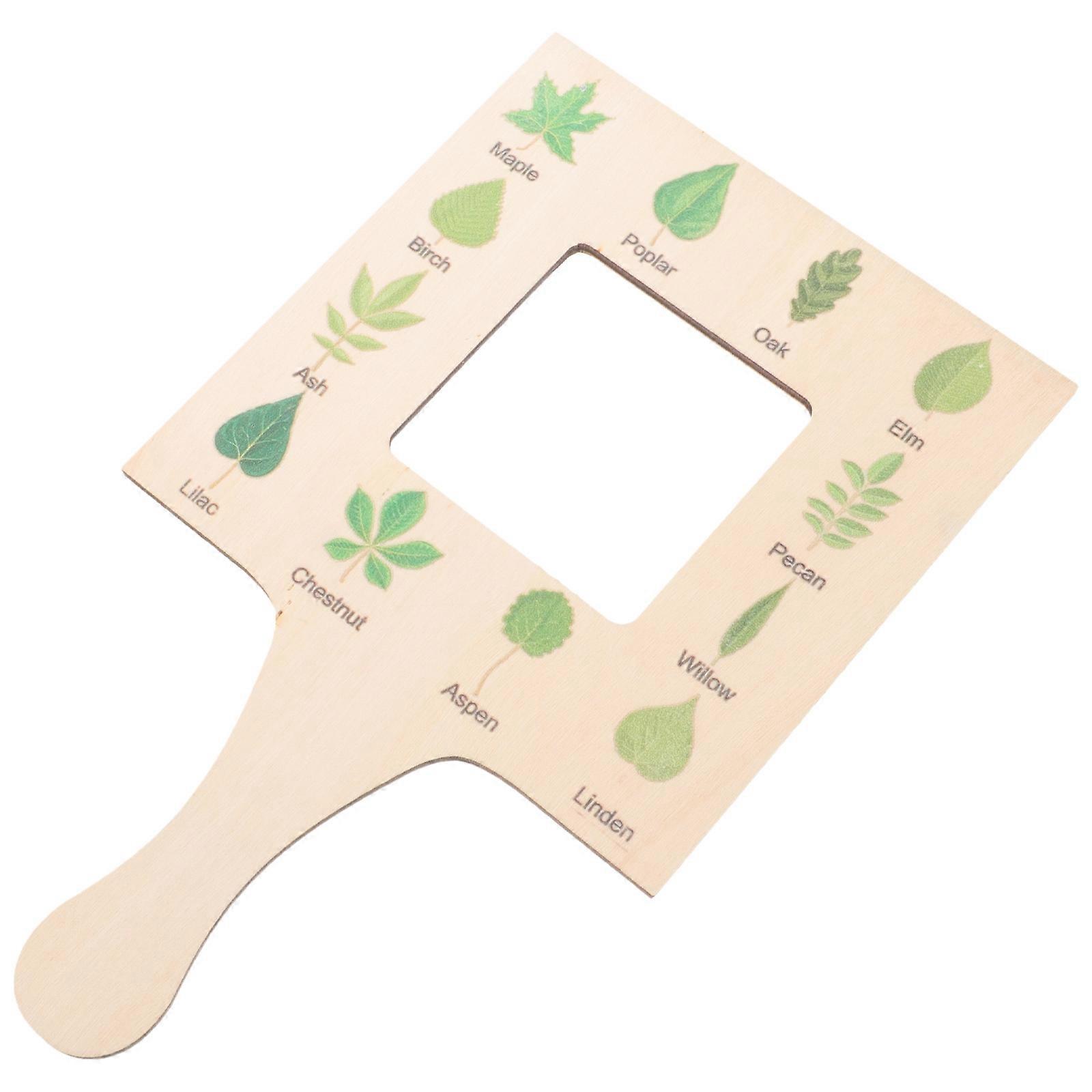 Nature Guide Finder Wood Frame for Cloud Identification 2Pcs Outdoor Tool