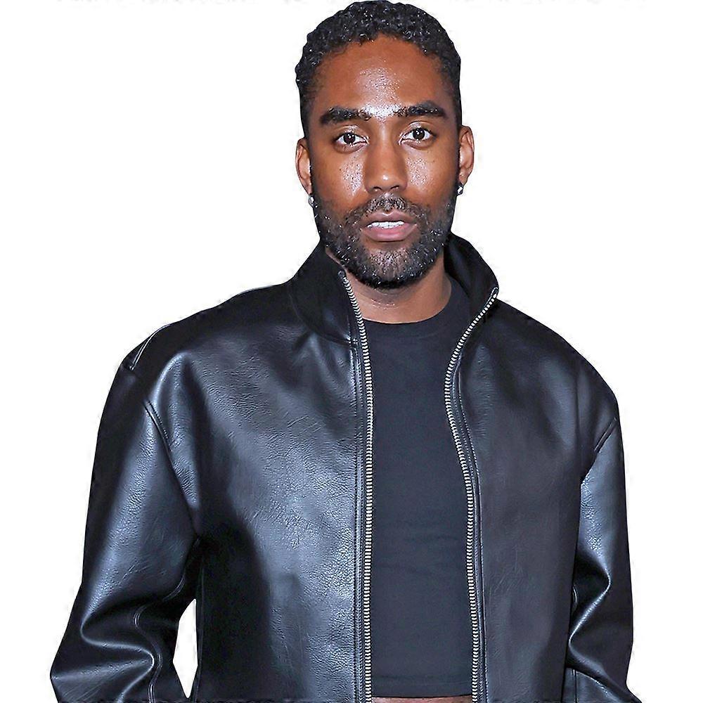 David Alan Madrick (Leather Jacket) Half Body Buddy Cutout