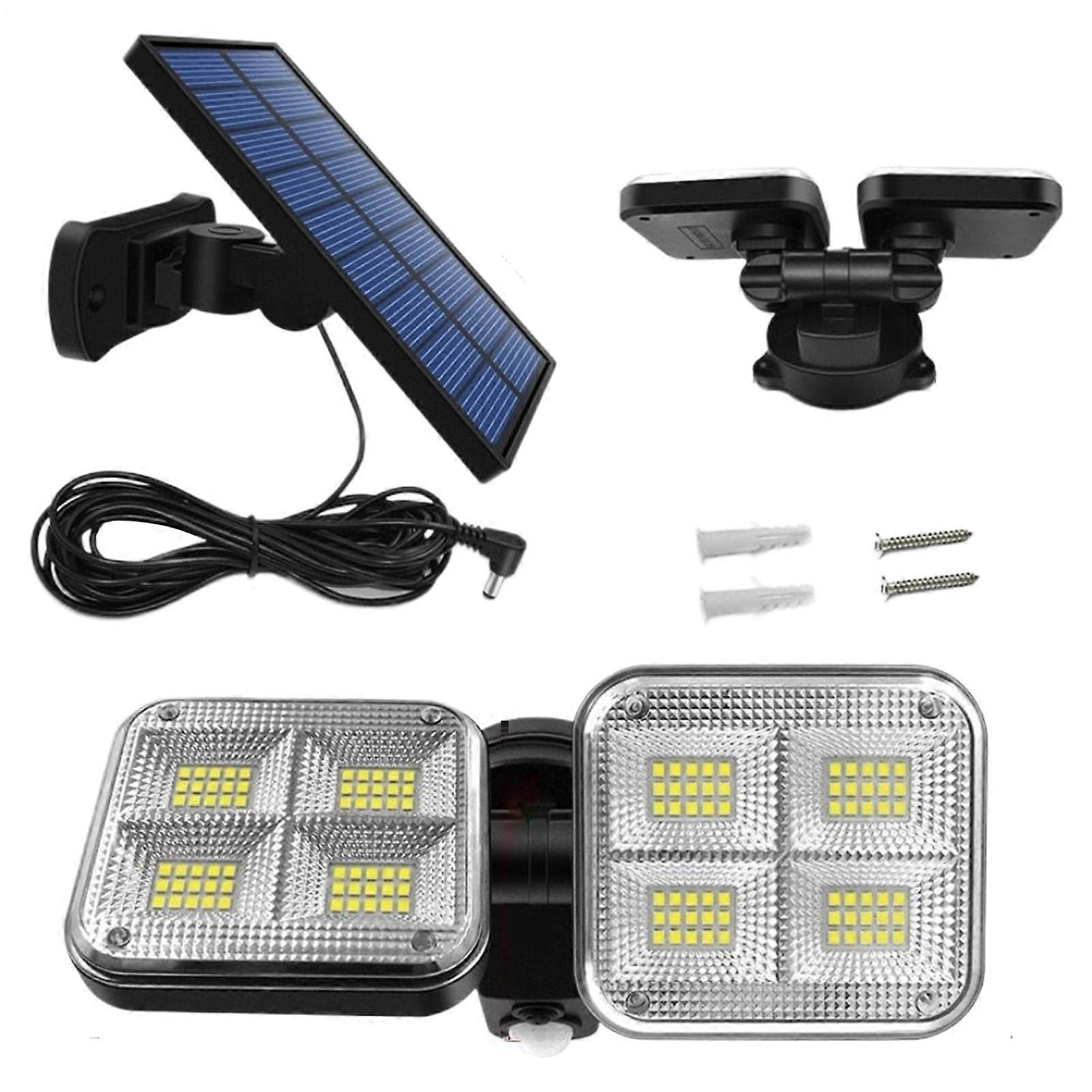 Solar Motion Lights Outdoor Solar Motion Sensor Flood Light Waterproof Wide Angle Security Light Size 23x9.2x12 cm