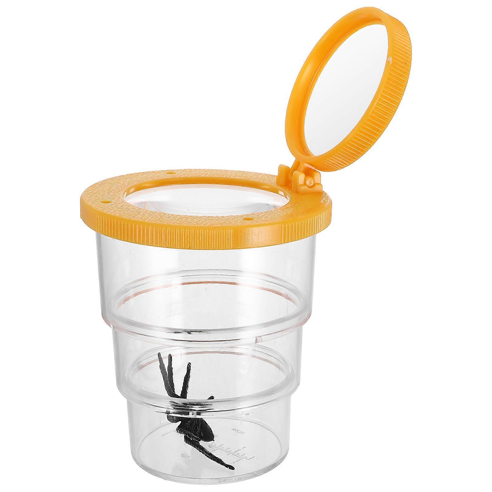 Insect Observation Container with Childsafe Material for Outdoor Use
