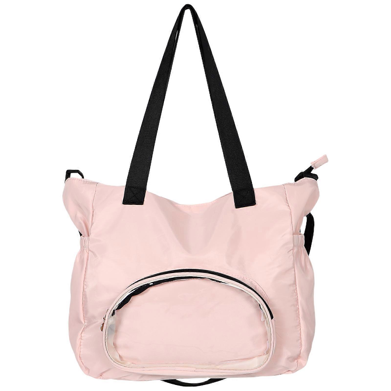 Handheld Pink Kids Handbag for Storage Use with Multifunctional Use