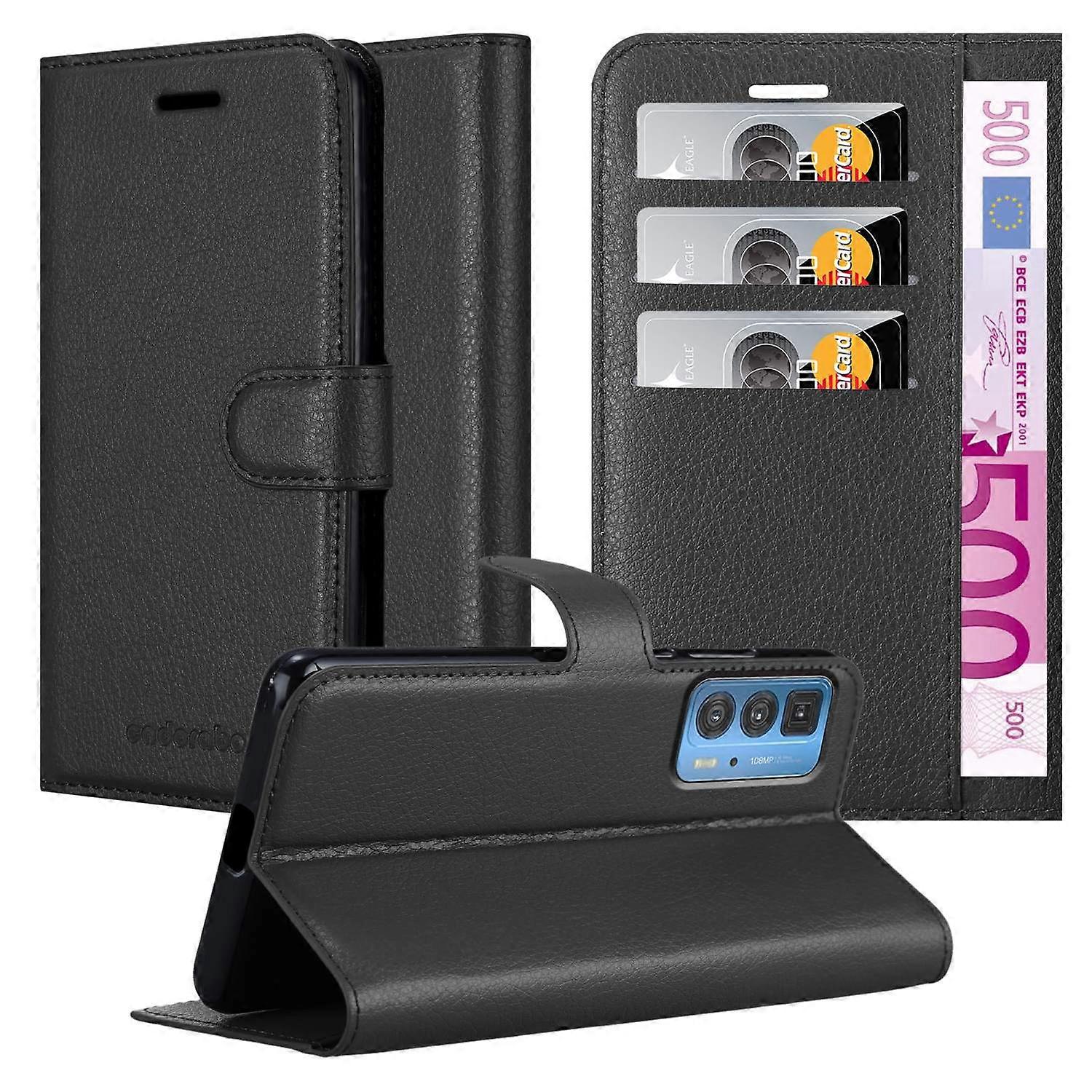 Motorola EDGE 20 PRO / EDGE S PRO Case - Protective Case with Card Slots and Stand Function