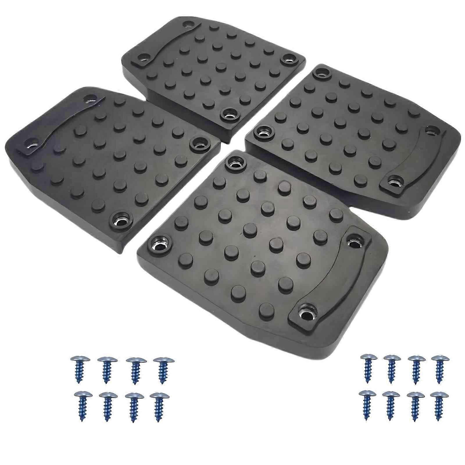 Drywall Stilt Replacement Kit with Durable Rubber AntiSlip Pads for Construction and Painting