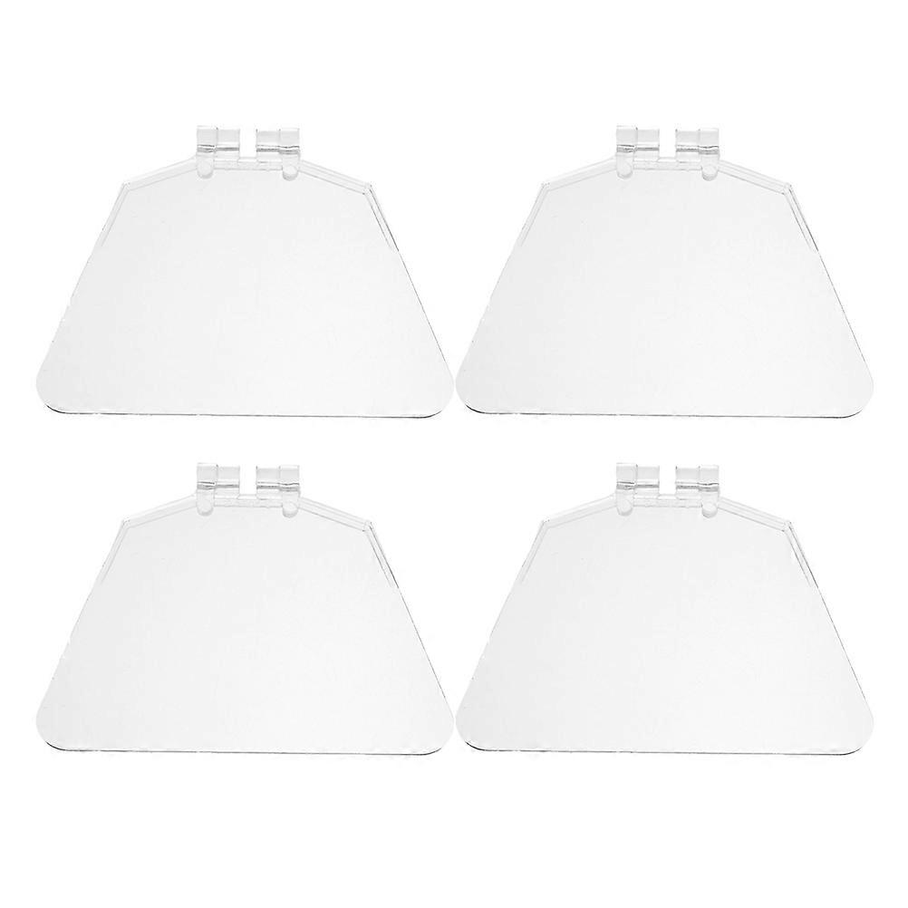 Bench Grinder Protective Eye Shield for Safety 4Pcs Clear Plastic Guard