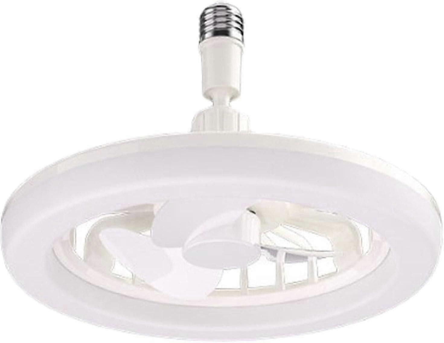 Bladeless Ceiling Fan with Aromatherapy, Timing Function, LED Lights, and Remote Control
