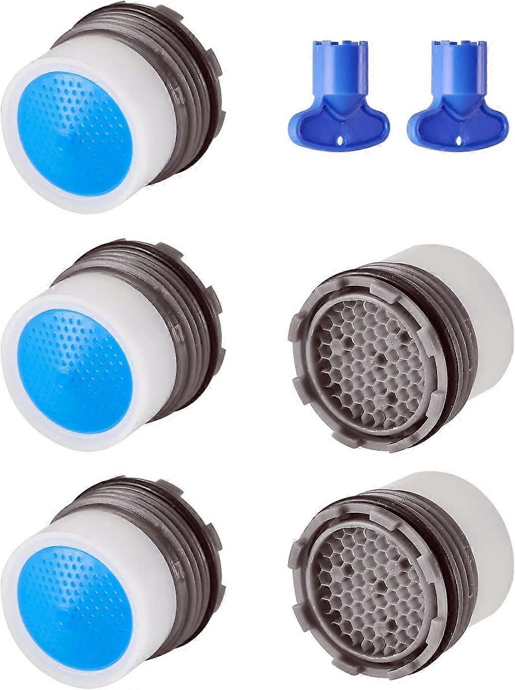5 Pack 16.5mm Faucet Aerator Replacement for Bathroom and Kitchen, Water Saving Flow Restrictor