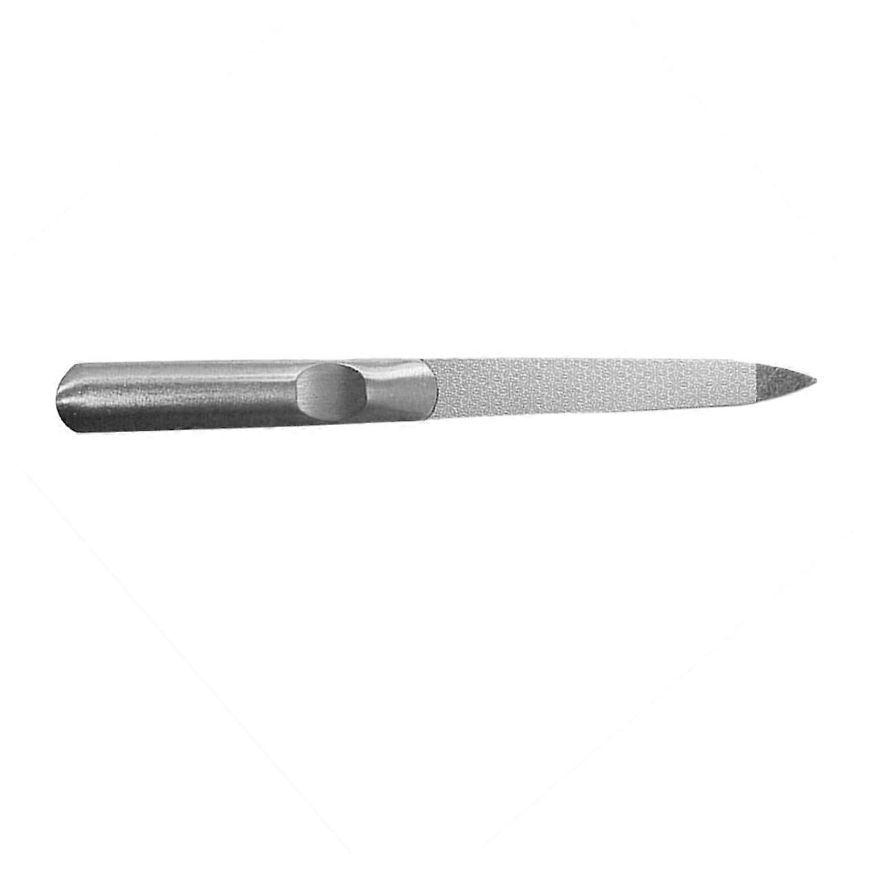 Professional Stainless Steel Long Handle Nail File and Buffer Set for Precise Nail Shaping