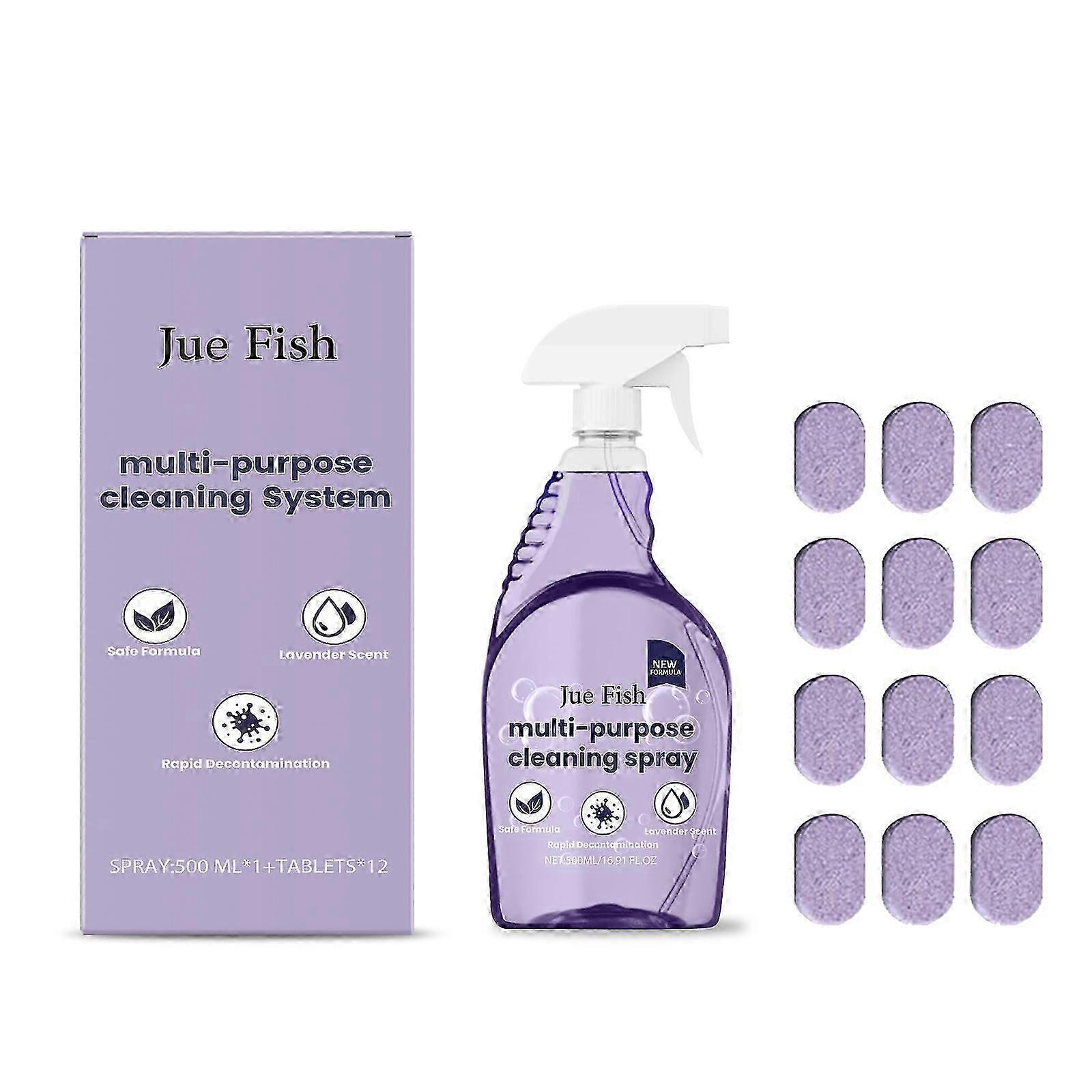 Multi-Purpose Cleaner - Effortlessly Remove Grease & Stains from Kitchen Surfaces