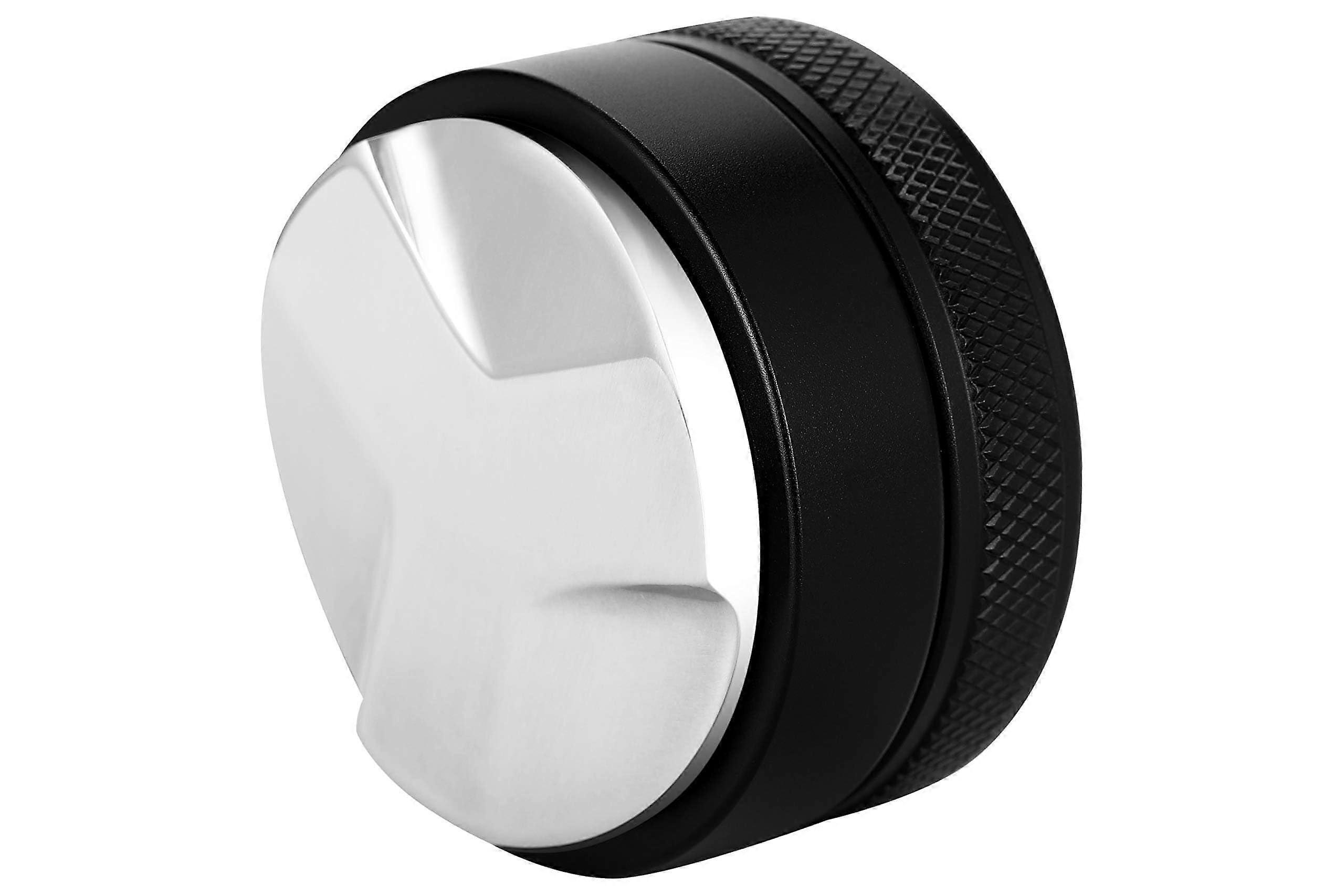 58mm Coffee Distributor and Espresso Leveler Tool with Adjustable Height and AntiSlip Handle