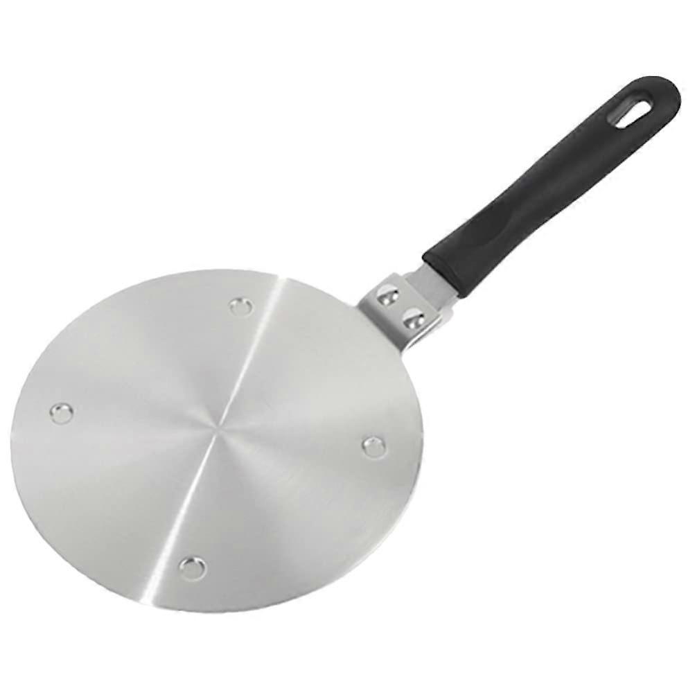 Induction Cooktop Converter Plate Stainless Steel Heat Diffuser with Handle for Even Heating
