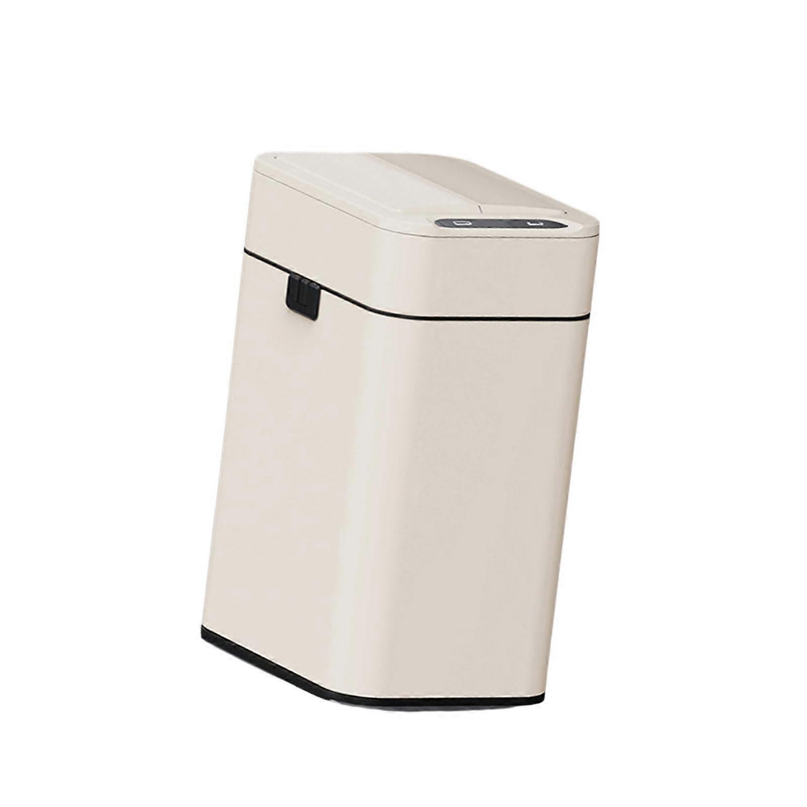 Smart Sensor Trash Can 15L Stainless Steel Hands Kitchen Bin with Rechargeable Battery