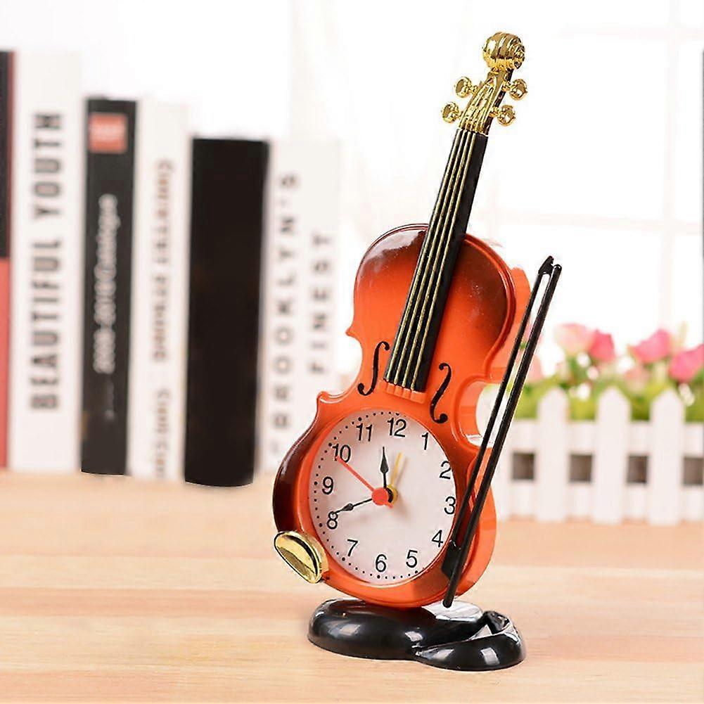 Creative Mini Alarm Clock, Violin Shape