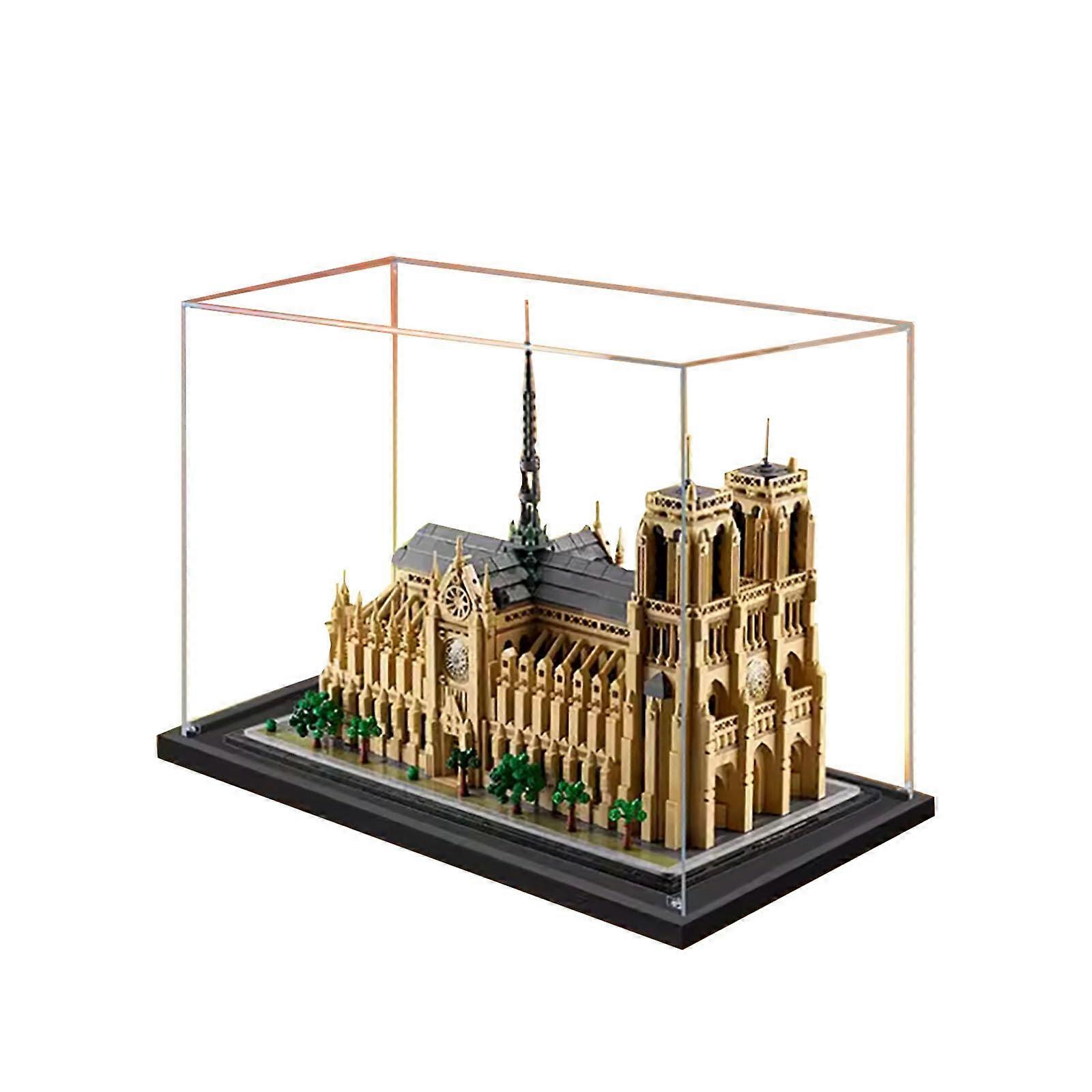 Acrylic Display Case for  21061 with Dustproof Protection and Clear ScratchResistant View