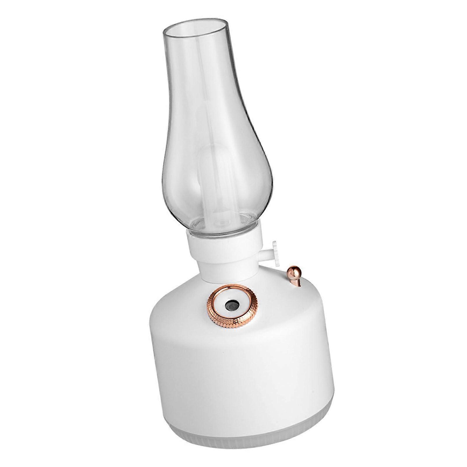 Humidifier and Aroma Diffuser with Adjustable Warm Light, Quiet USB Rechargeable for Bedroom