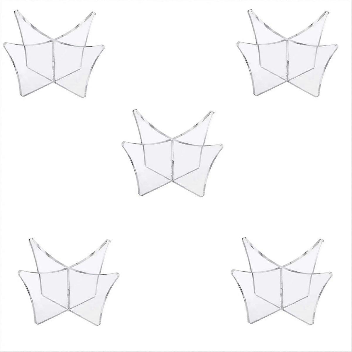 Acrylic Ball Stand Portable Display Accessory . transparent