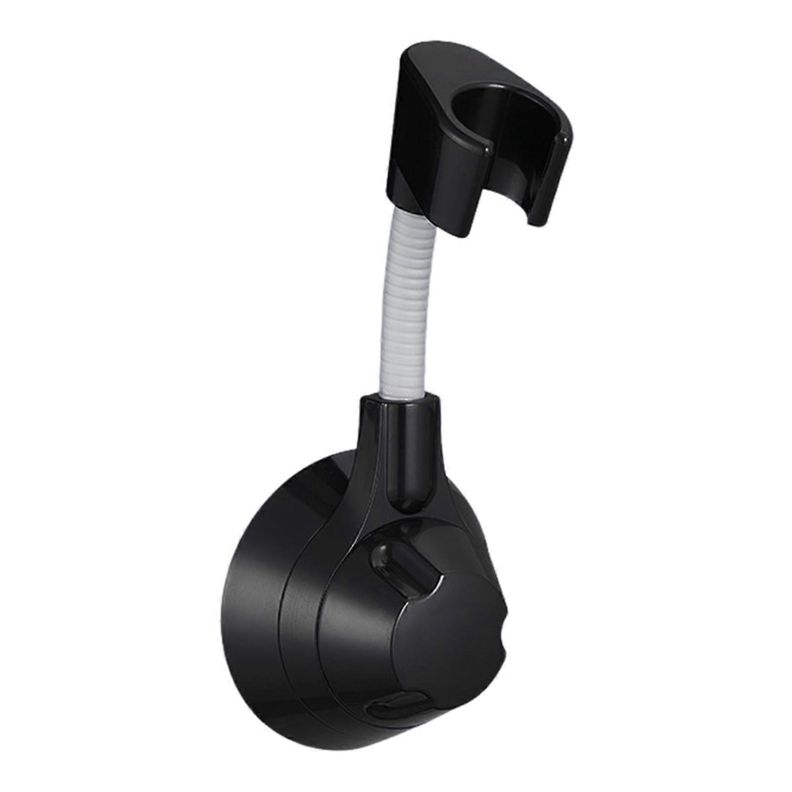 Adjustable Shower Head Holder Suction Cup Bracket No Drill Universal Angle Adjustment 360 Degree